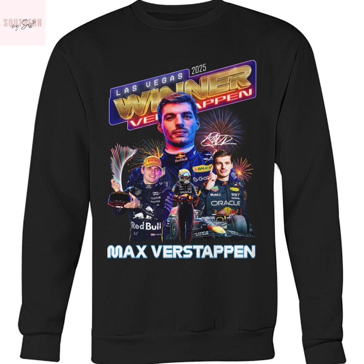 Max Verstappen Las Vegas Winner Verstappen 2025 Signature Unisex T-Shirt
