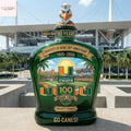 Miami Hurricane 100th Anniversary Whiskey Bottle