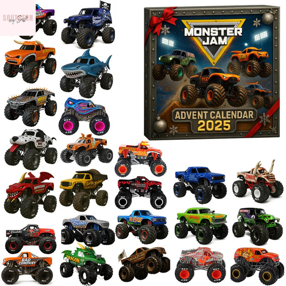 Monster Jam Advent Calendar 2025