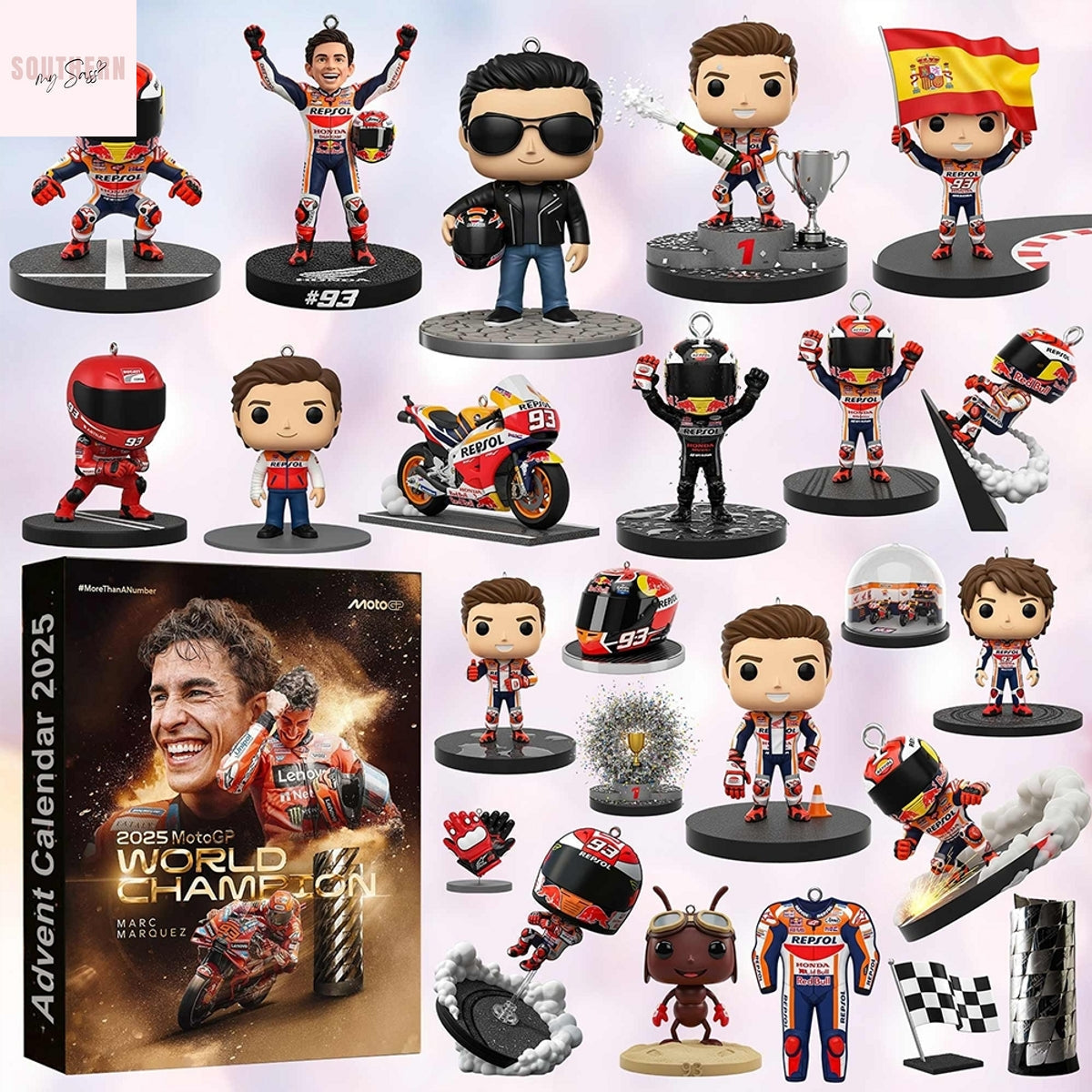 Motogp World Champion Marc Marquez Advent Calendar 2025