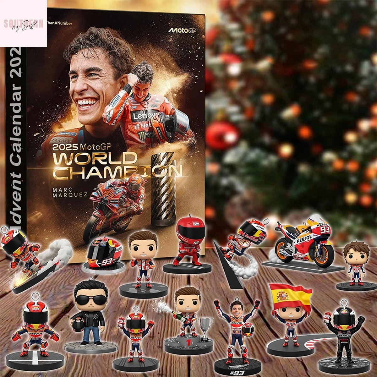 Motogp World Champion Marc Marquez Advent Calendar 2025