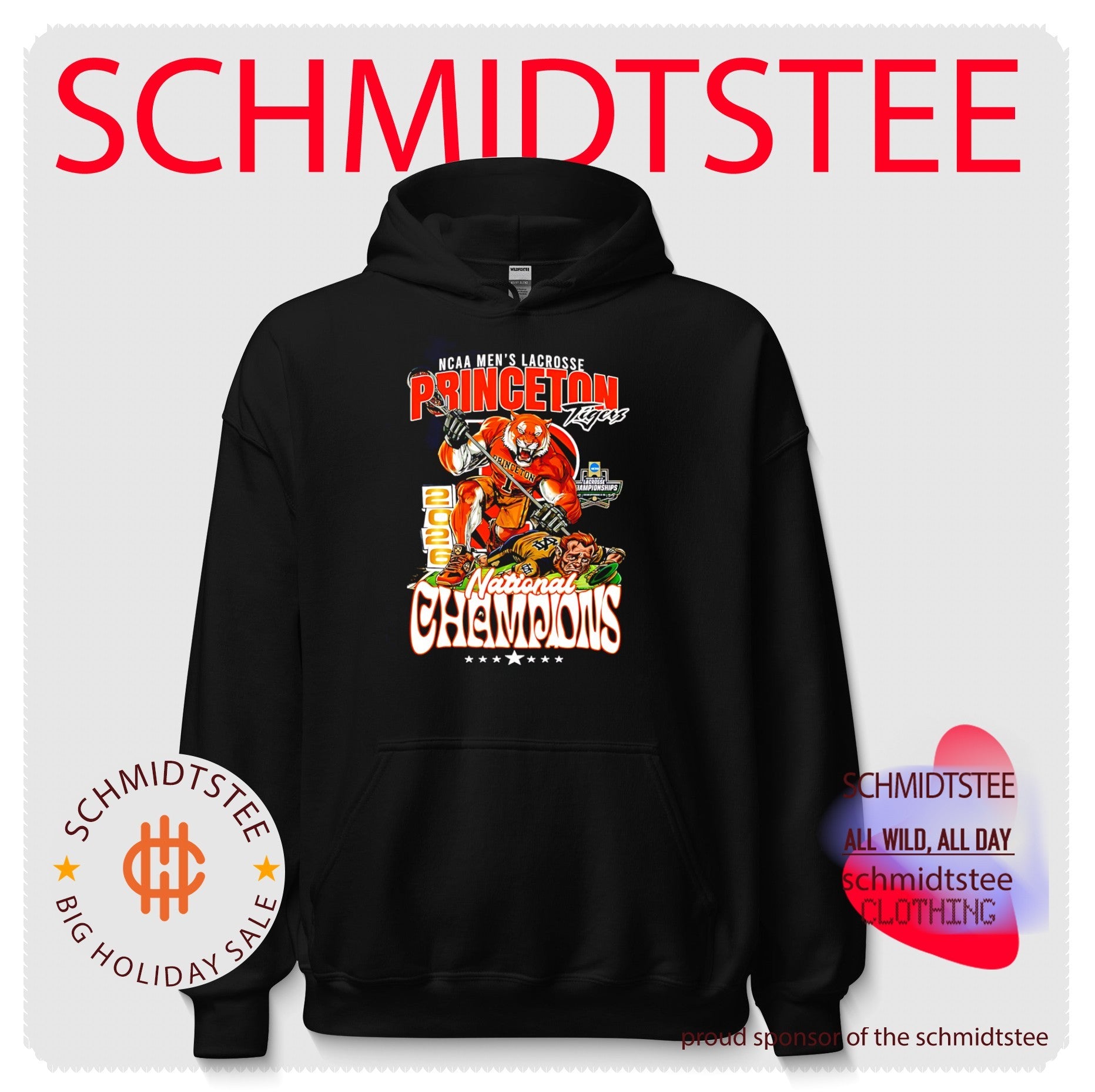 Princeton Tigers 2026 national champions mascot shirt