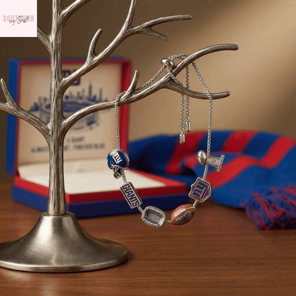 New York Giants Charm Bracelet