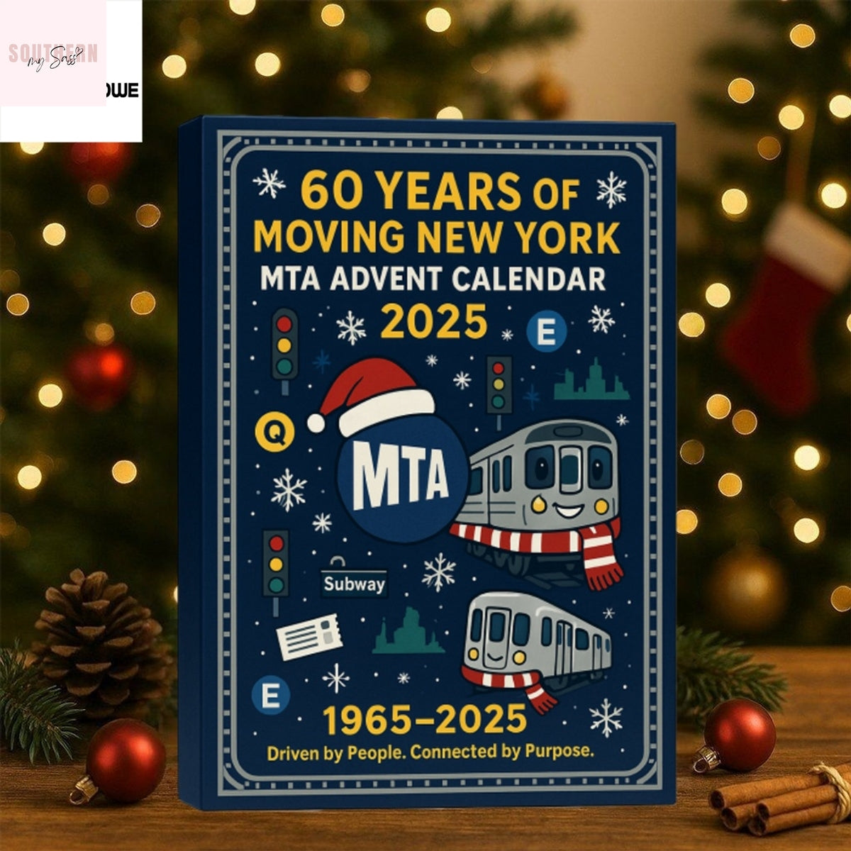 New York Subway MTA Advent Calendar 2025 Celebrate 60 Years Of Transit History