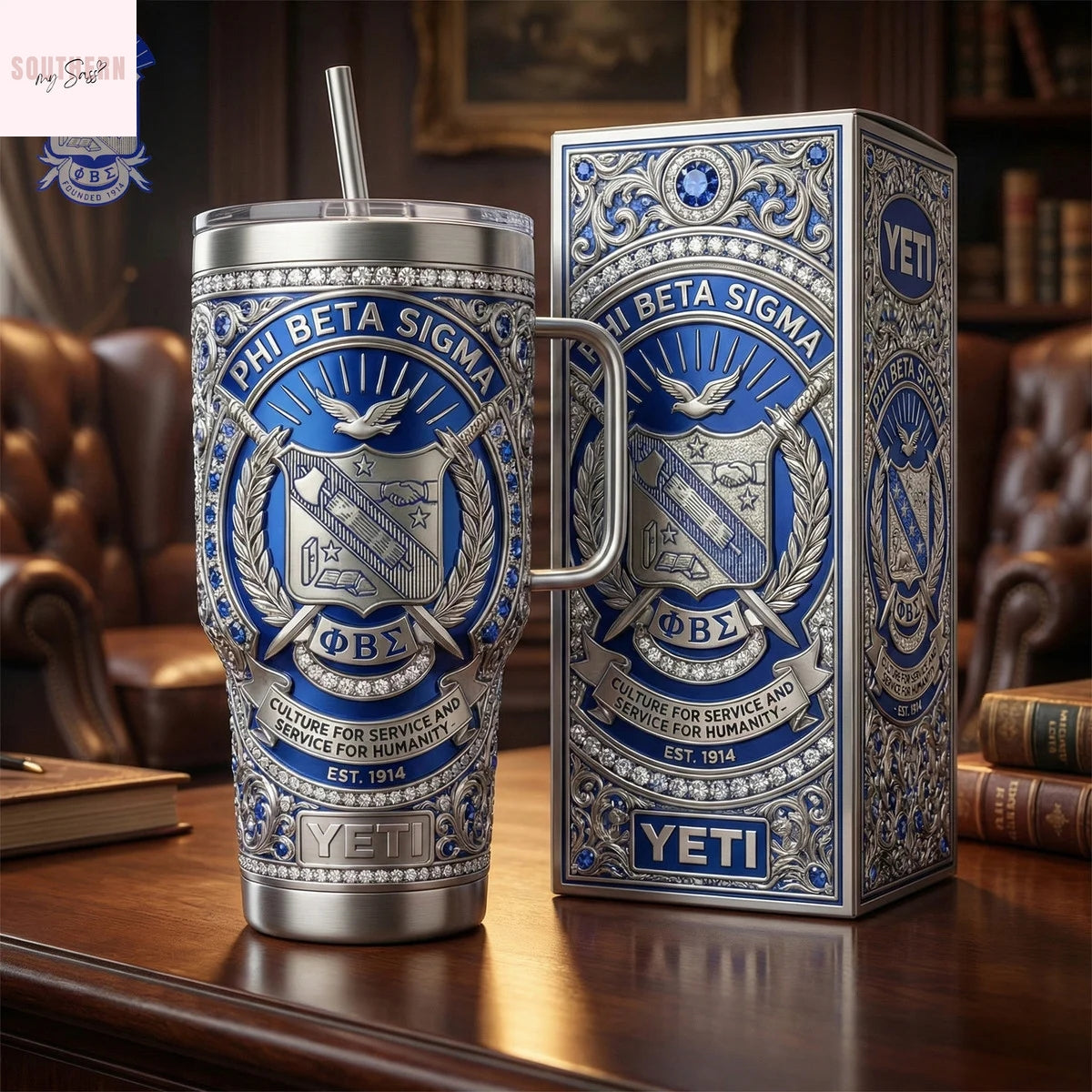Phi Beta Sigma Tumbler