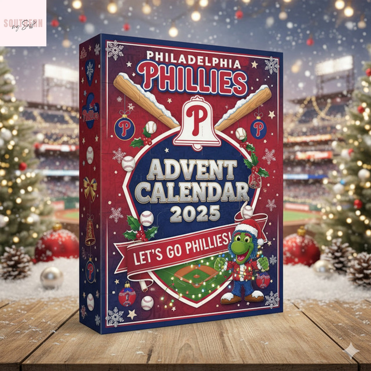 Philadelphia Phillies Lets Go Phillies 2025 Advent Calendar
