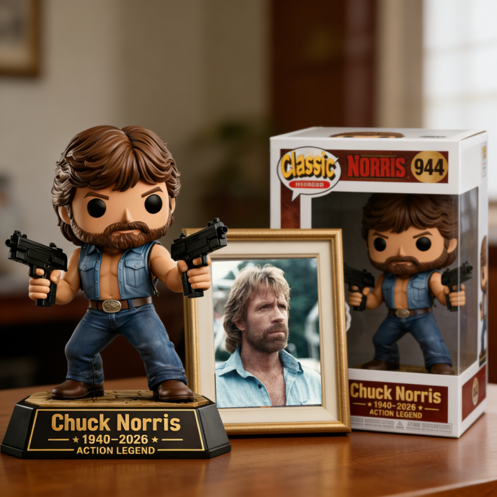 Chuck Norris “The Roundhouse King” Thank You For The Memories POP Figure