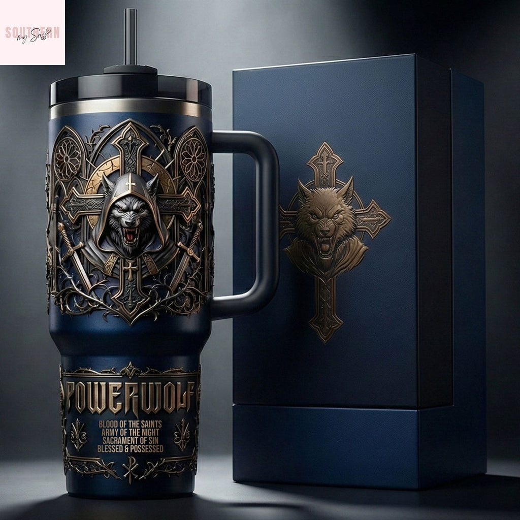 Powerwolf Blood Of The Saints Tumbler