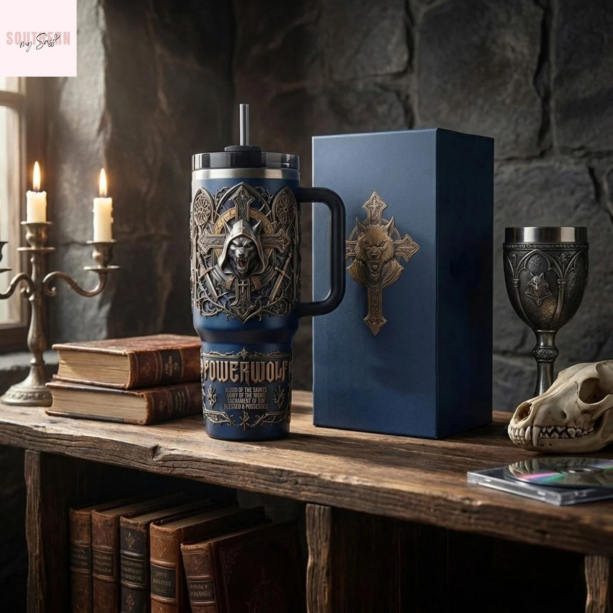 Powerwolf Blood Of The Saints Tumbler