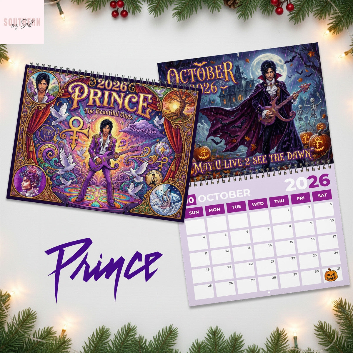 Prince 2026 Wall Calendar