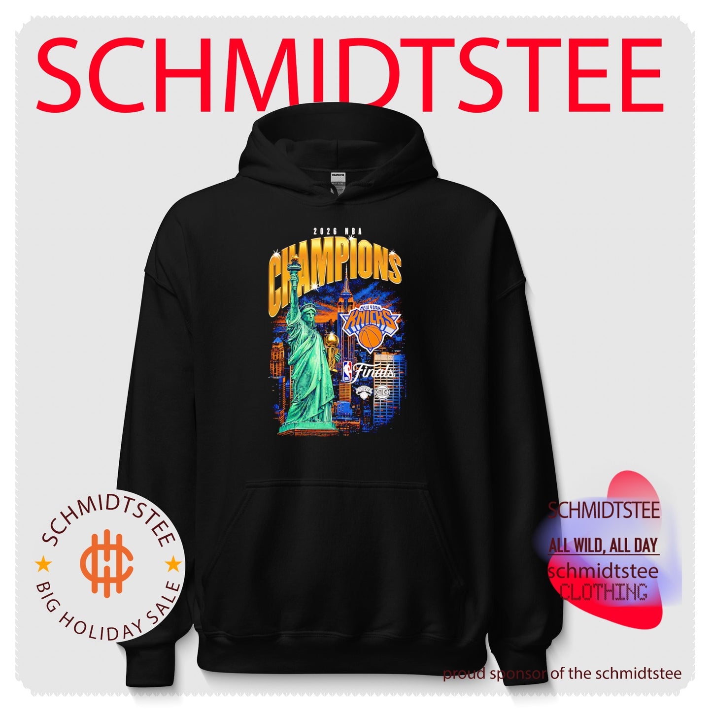New York Knicks 2026 NBA Finals Champions M&N City shirt