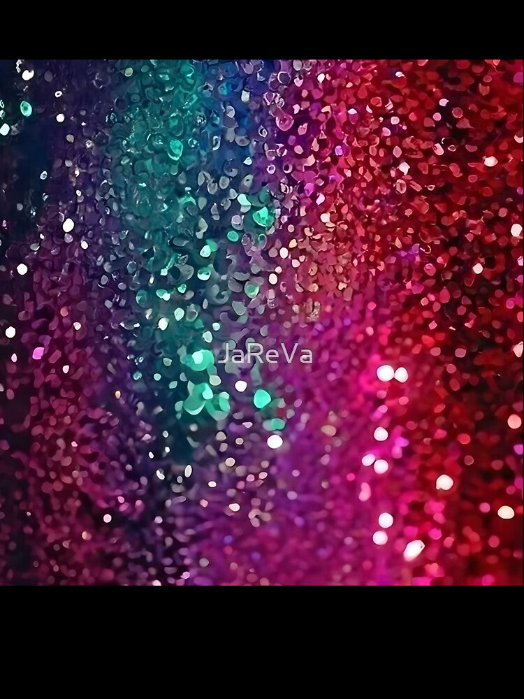 Printed image of sparkling glitter and sequins v24 by JaReVa