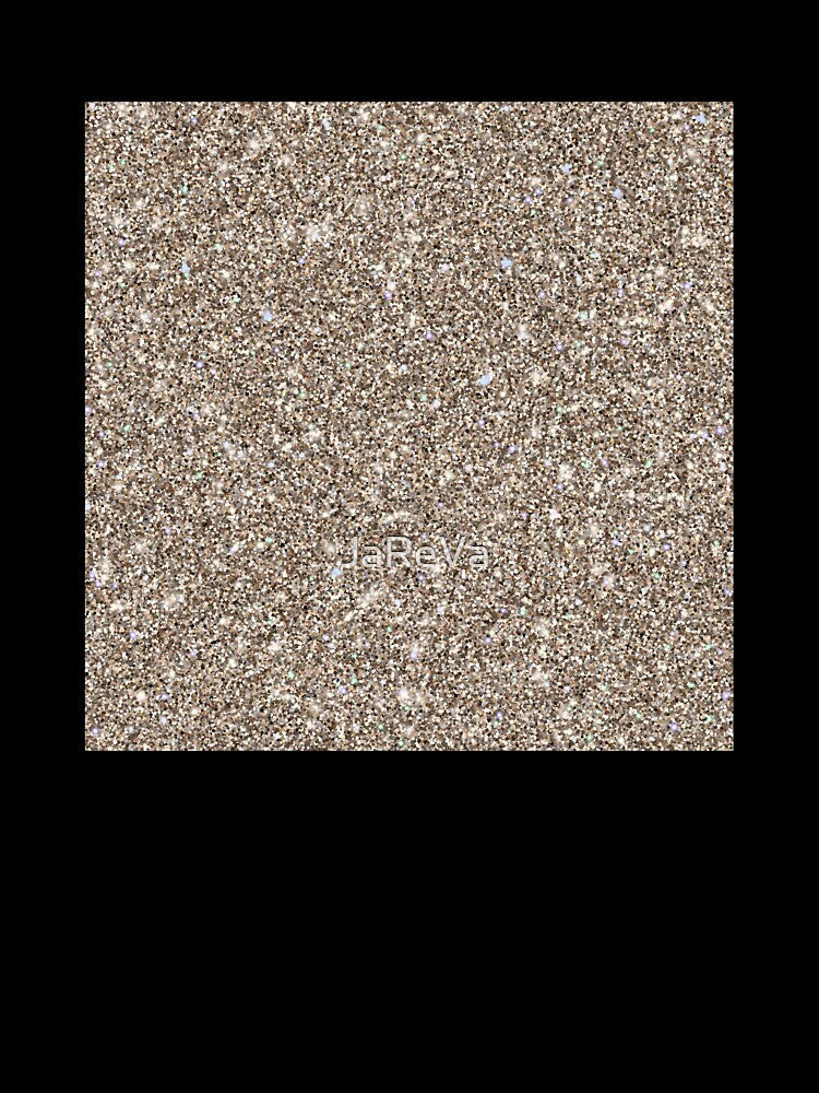 Printed image of sparkling golden glitter by JaReVa