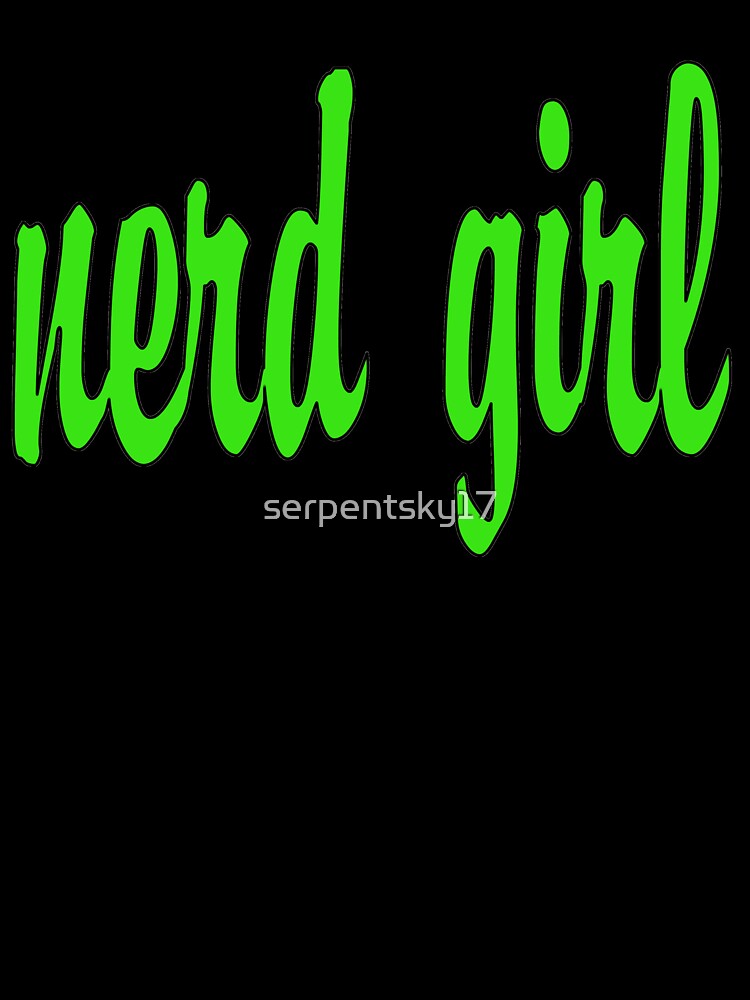 Nerd Girl by SerpentSkyArts