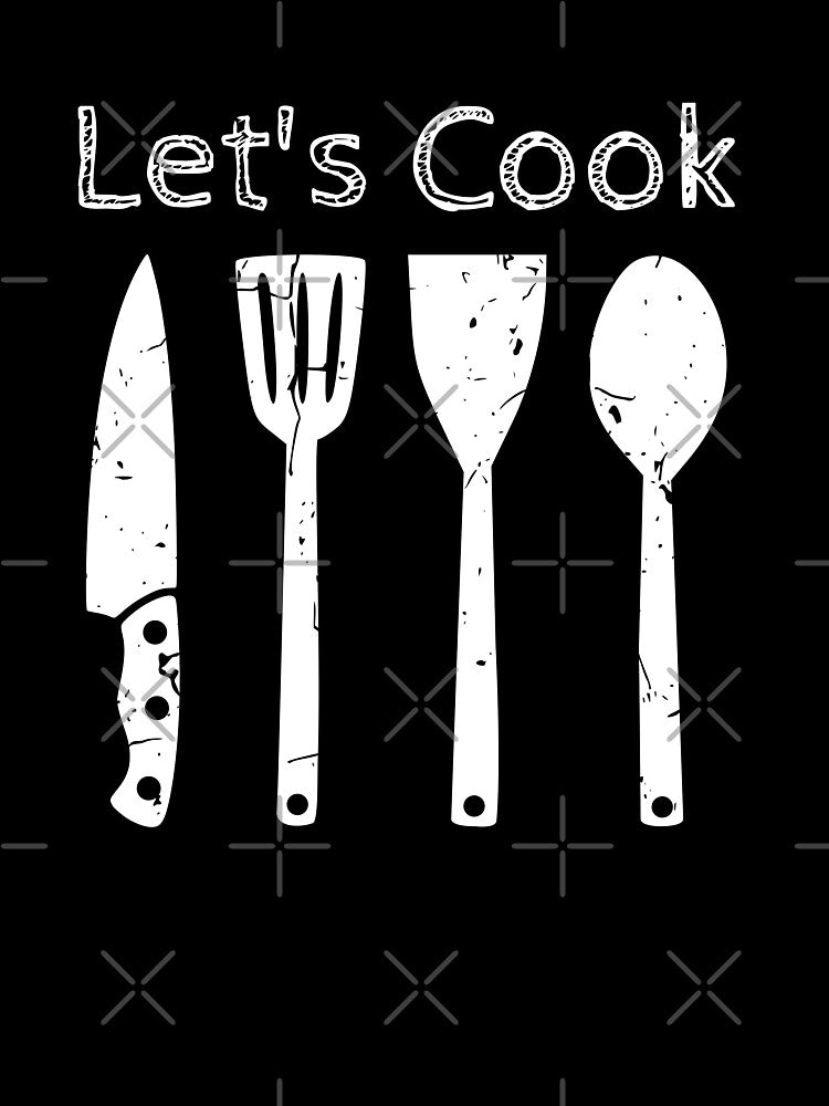 Let’s cook, Food Slogan by ArtNoveltee