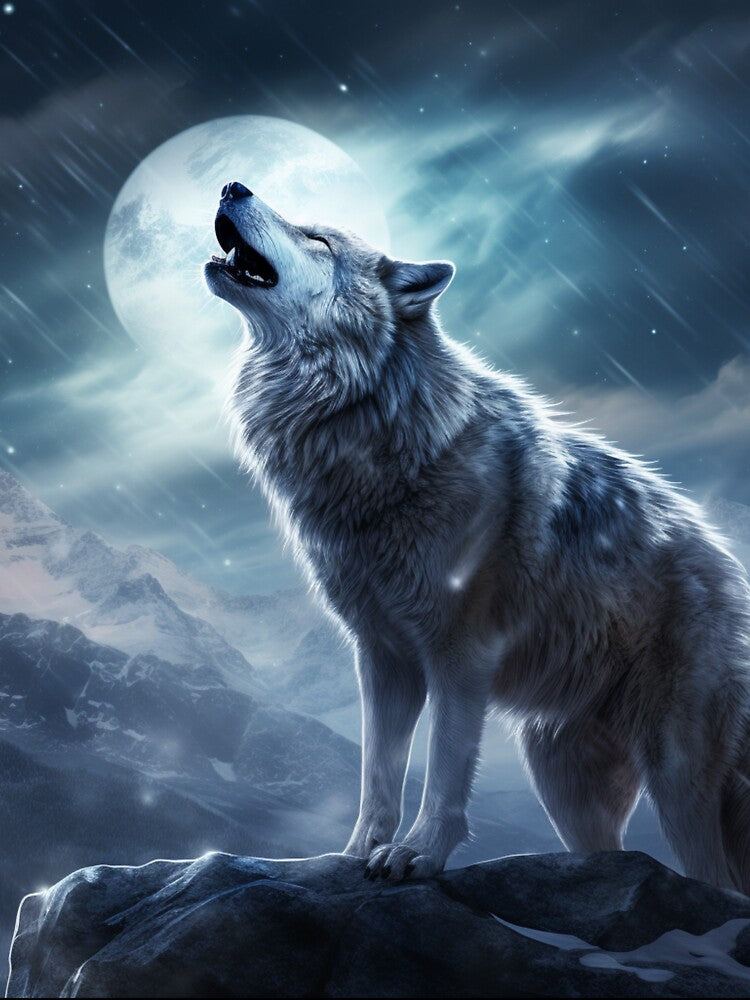 Lone Wolf Howling by kocakashop