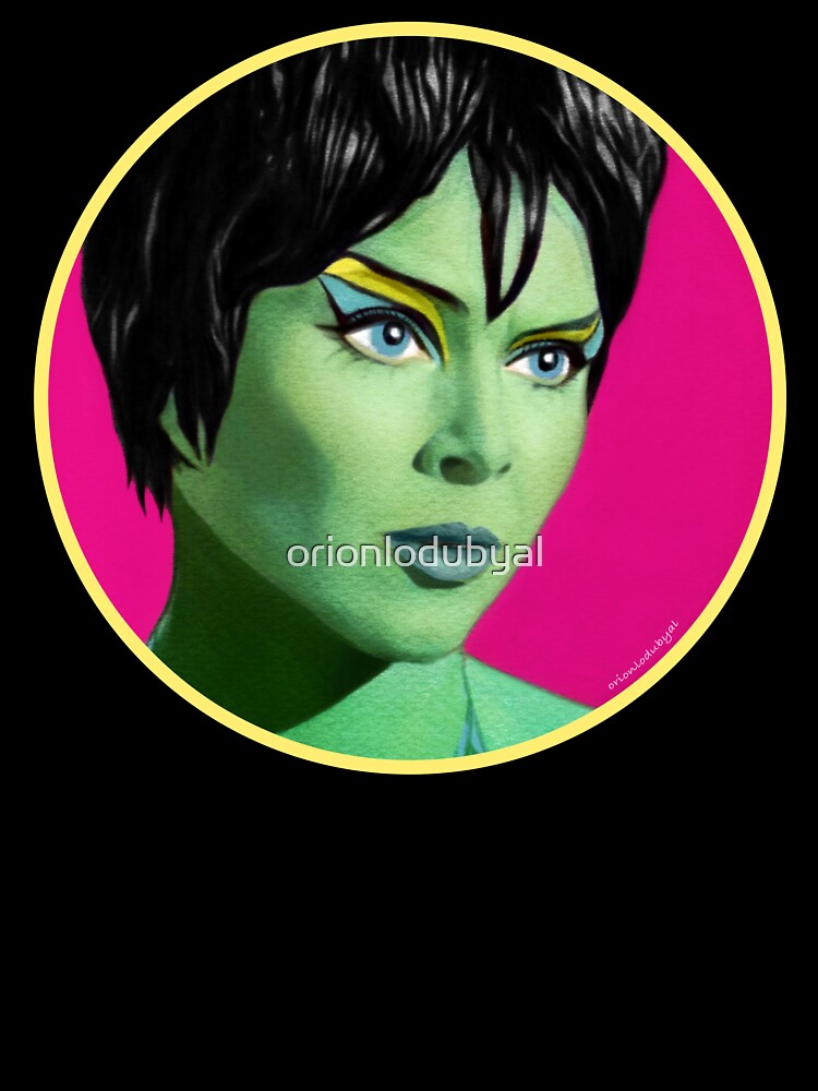 Marta 2 Orion Woman Pink Pop Art Acrylics by orionlodubyal