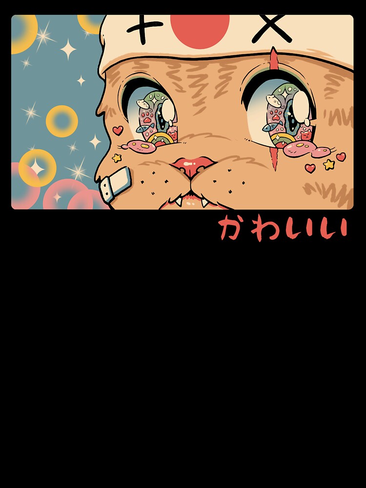Kawaii Meowster Cat by Elarabyonline