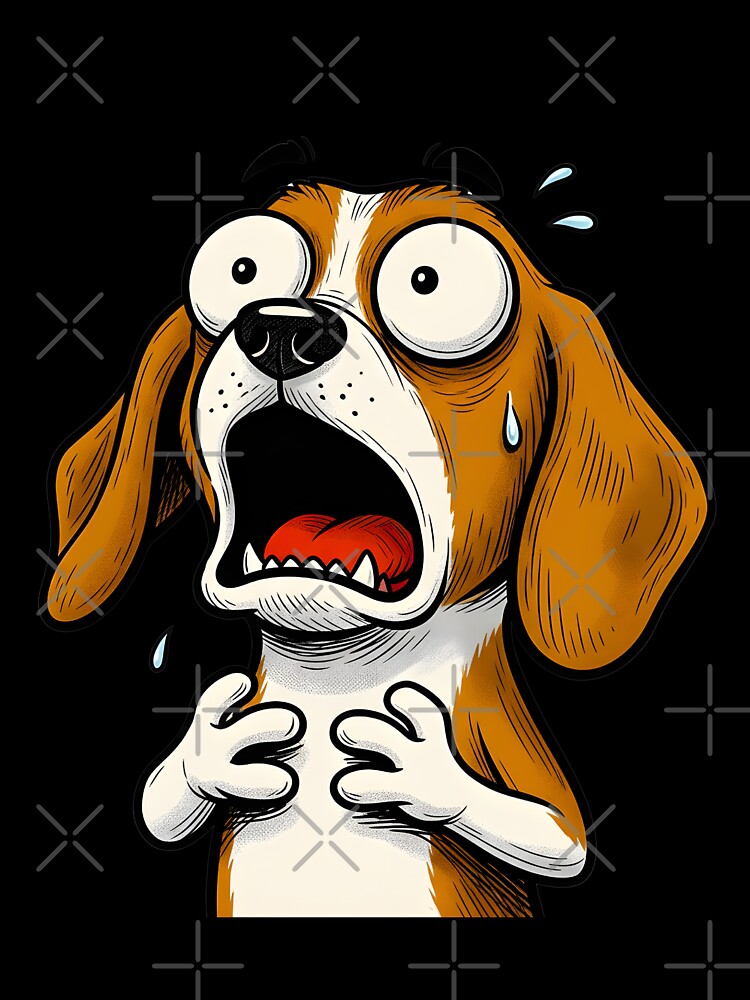 A NICE BUT SCARED DOG by infinitearte