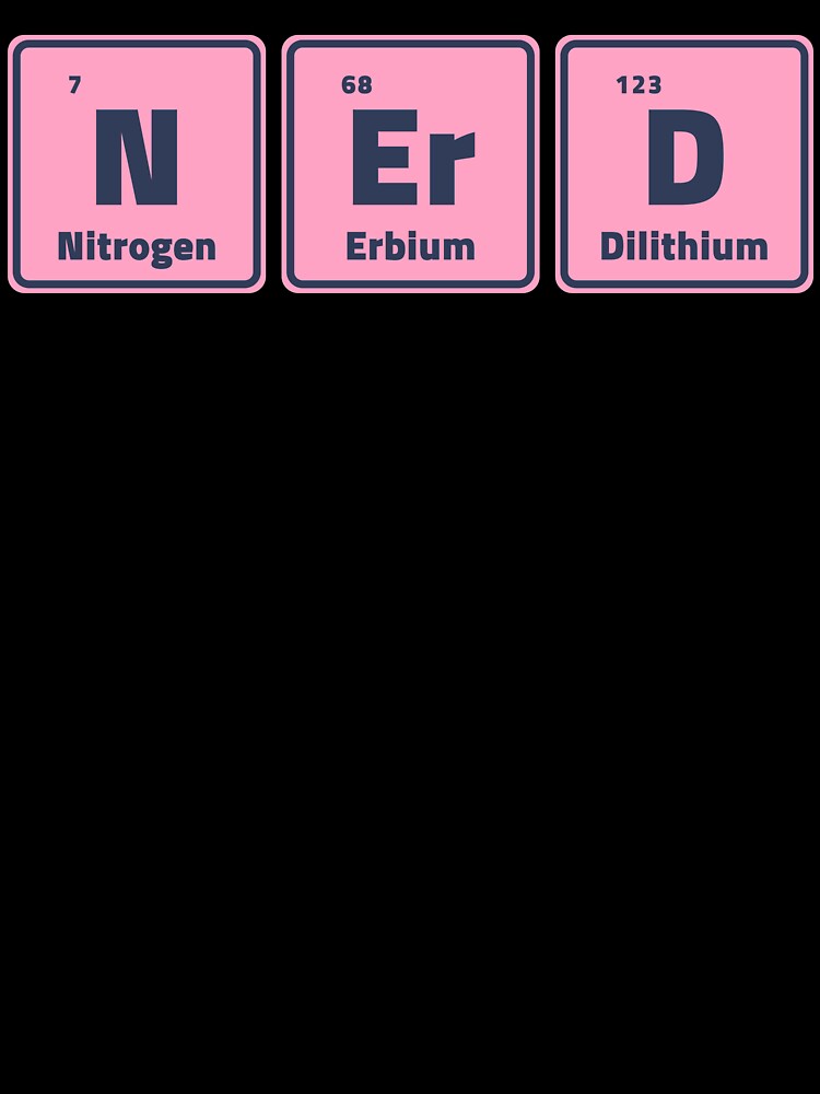Nerd - Periodic Table Elements by m95sim