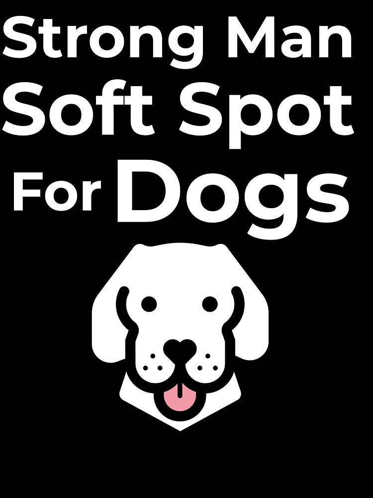 Strong Man Soft Spot for Dogs by FWAHAB
