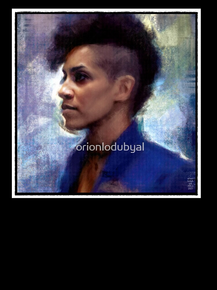 Naomi Painted Portrait for Screaming Firehawks by orionlodubyal