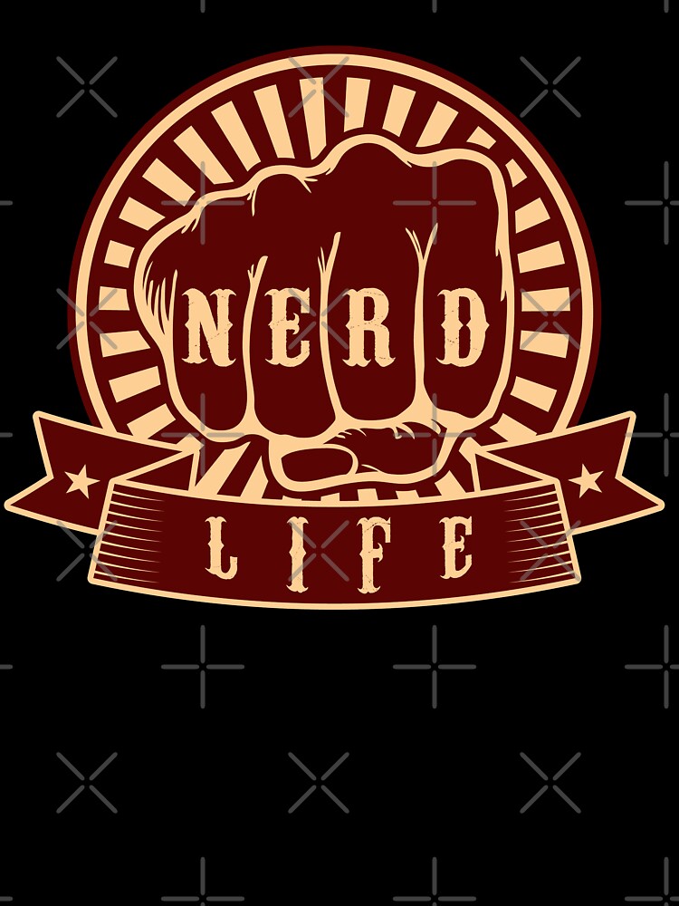 Nerd Life - Fist Punch Vintage by aladdindesigns