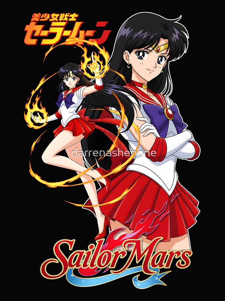 Sailor Mars / Flaming Beauty / Fanart by DarrenAshenOne