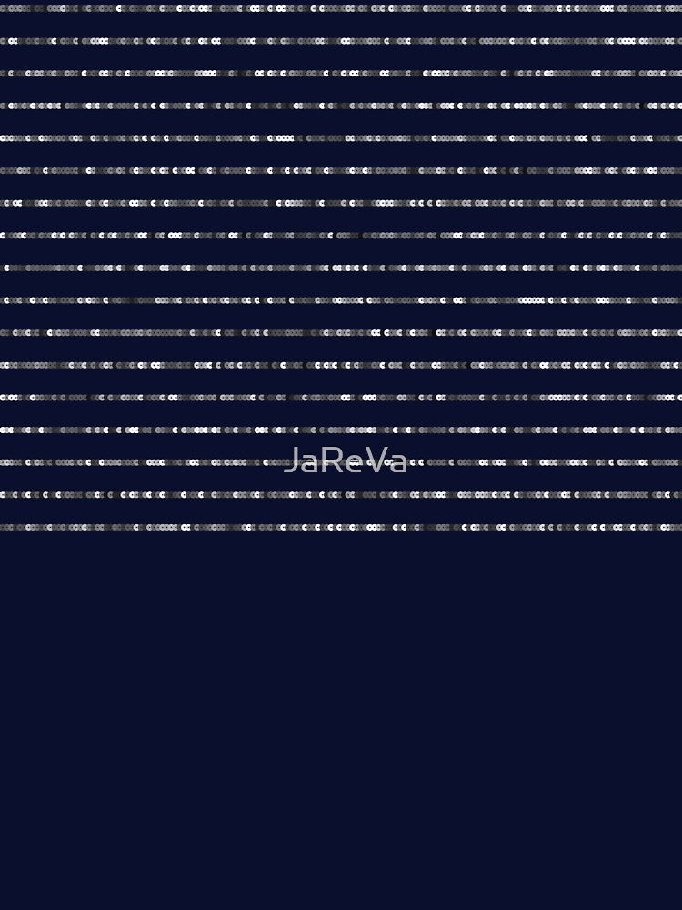 Printed image of silver sequins - horizontal stripes on violet background by JaReVa
