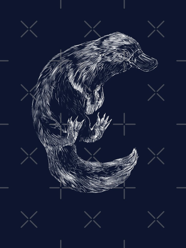 Platypus   |   Hand Drawn Illustration by Sidewinder82