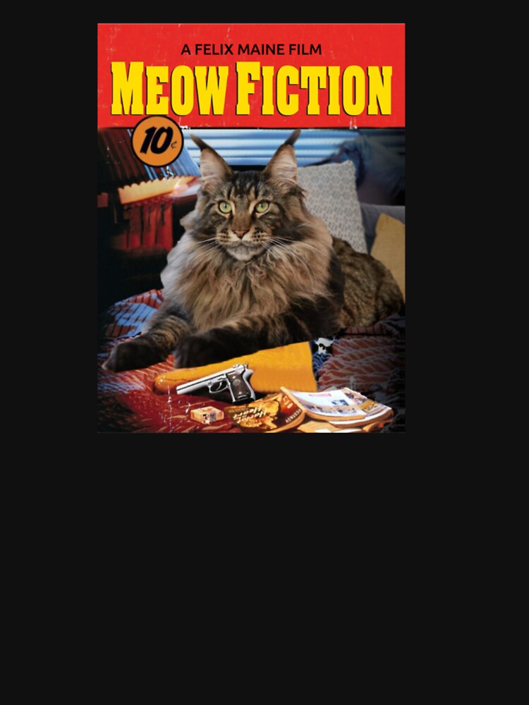 Cat Movie Poster Fiction Novelty by Cecil-Blackwell