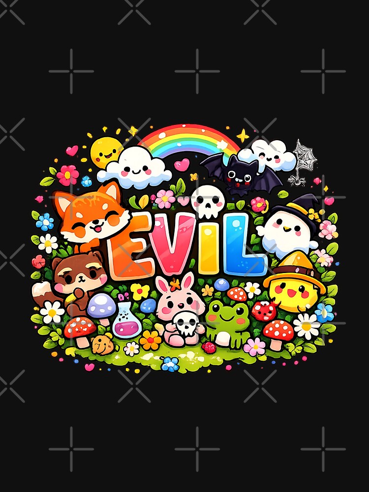 EVIL Cute Ghost And Friends Kawai Streetwear by raevil