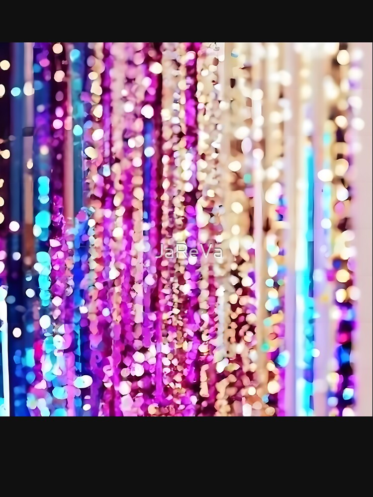 Printed image of sparkling glitter and sequins v27 by JaReVa