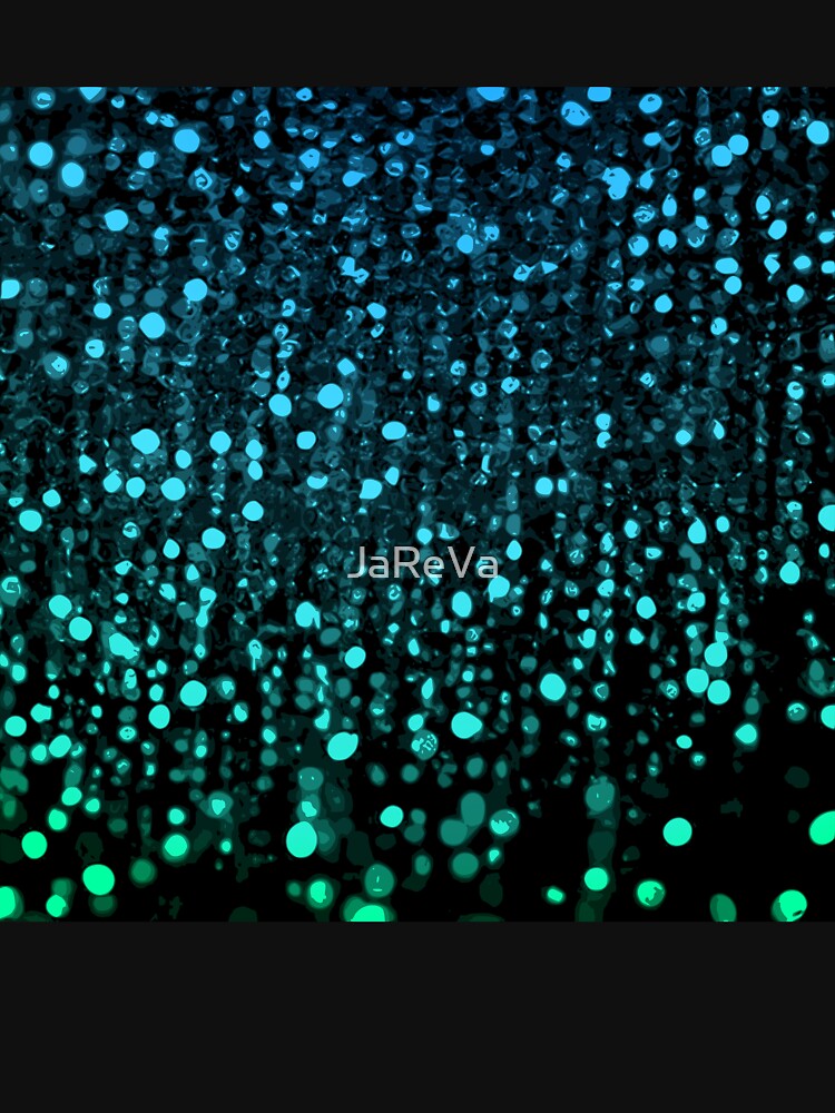 Printed image of azure glitter and sequins by JaReVa