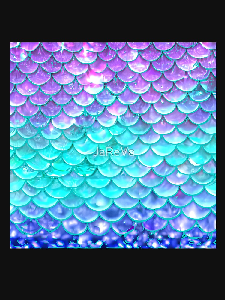 Printed image of Bokeh Mermaid Tail pattern v3 by JaReVa