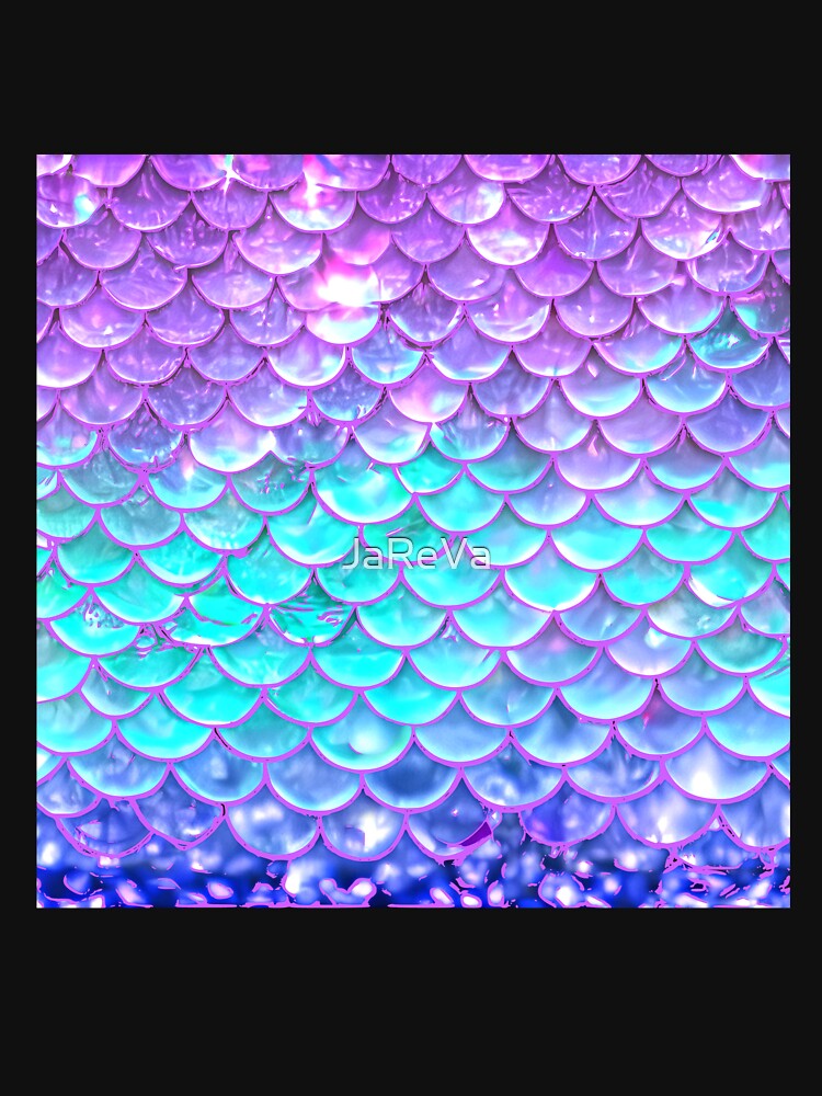 Printed image of Bokeh Mermaid Tail pattern v4 by JaReVa