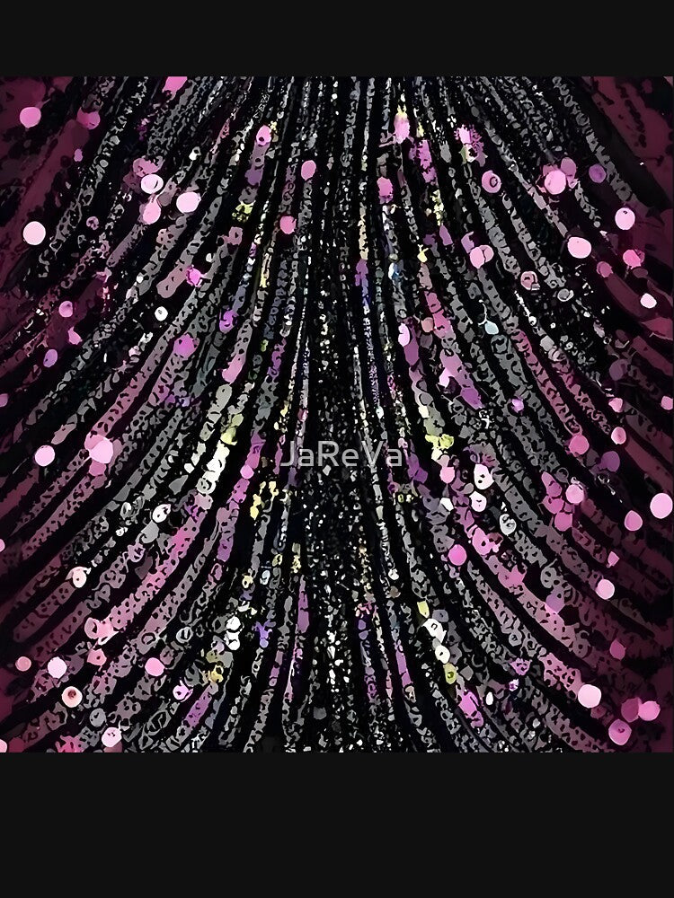 Printed image of sparkling glitter and sequins v29 by JaReVa