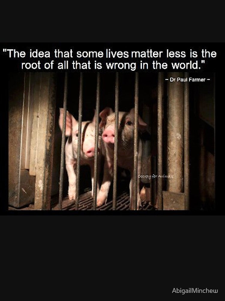 Speciesism - Pigs in a Cage by AbigailMinchew