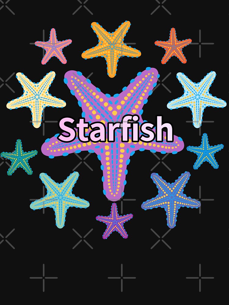 sea animal,Under the Sea,STARFISH by zzzozzo