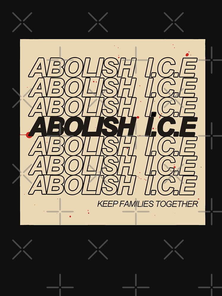 Abolish I.C.E.: The Stencil Statement by Evaevonechi
