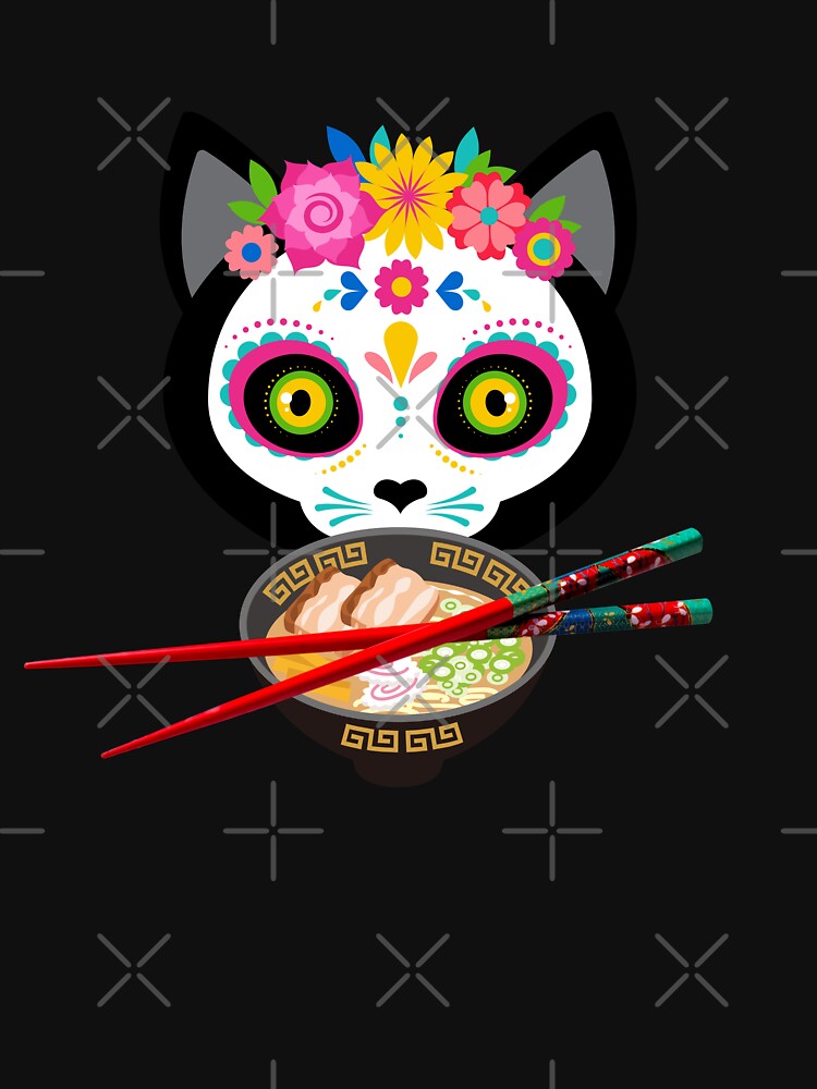 Kawaii Cat skull design by AGDesignstore