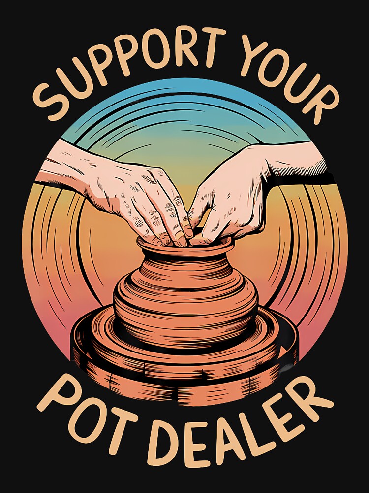 Support Your Pot Dealer Pottery by kalvigbobart