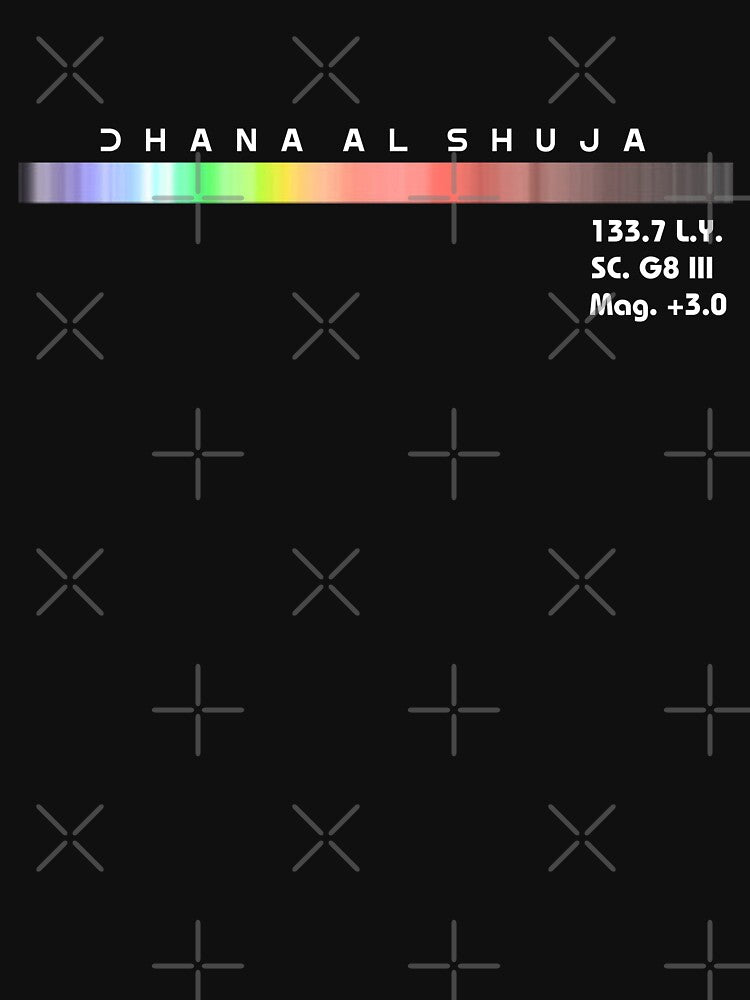 Star Dhana El Shuja Spectral signature by Racyfun77
