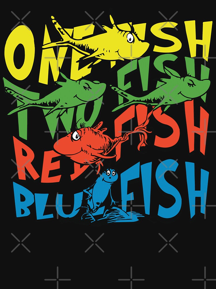 One Fish Two Fish Red Fish Blue Fish by kjoselyn