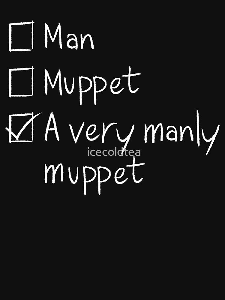 Man or Muppet by icecoldtea
