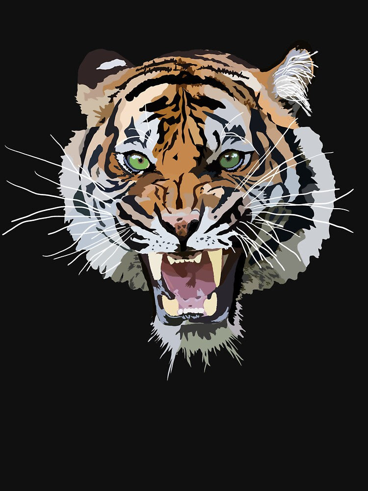 Tiger Growl - Big Cat Appreciation by WennsdaysChild