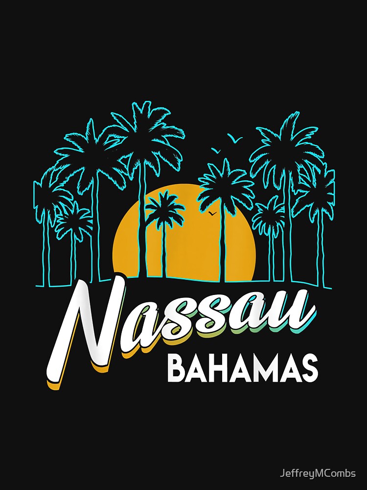 Nassau Bahamas Vintage Printed Sunset gift by JeffreyMCombs