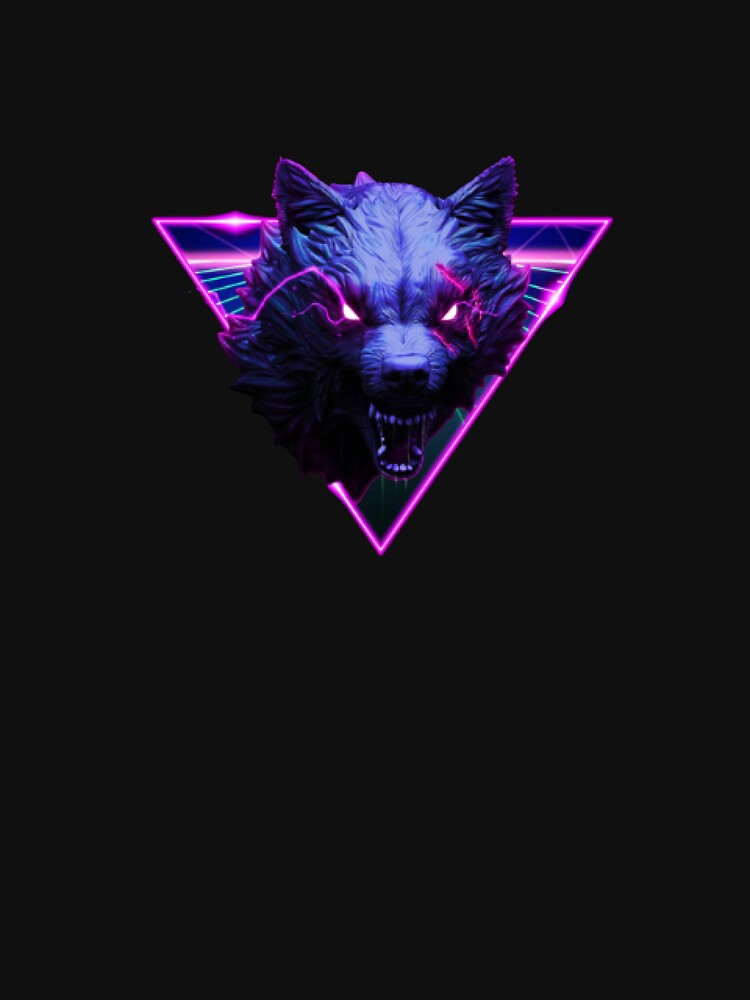 angry howling wolf art by Starlordstore