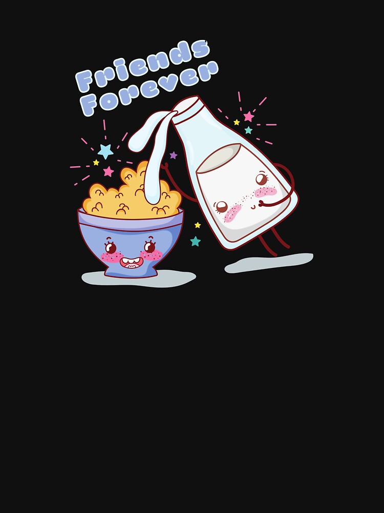 Friends Forever Kawaii Food Kawaii Breakfast by CyberArtistOne