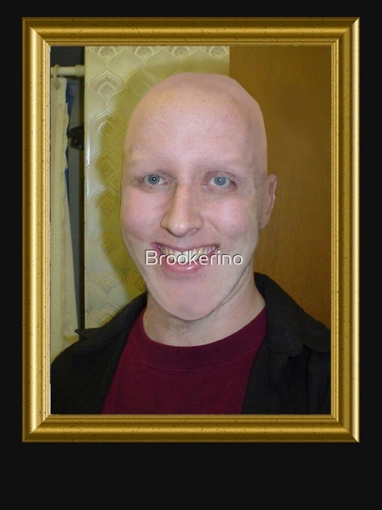 Bald Nostalgia Critic in Picture Frame by Brookerino